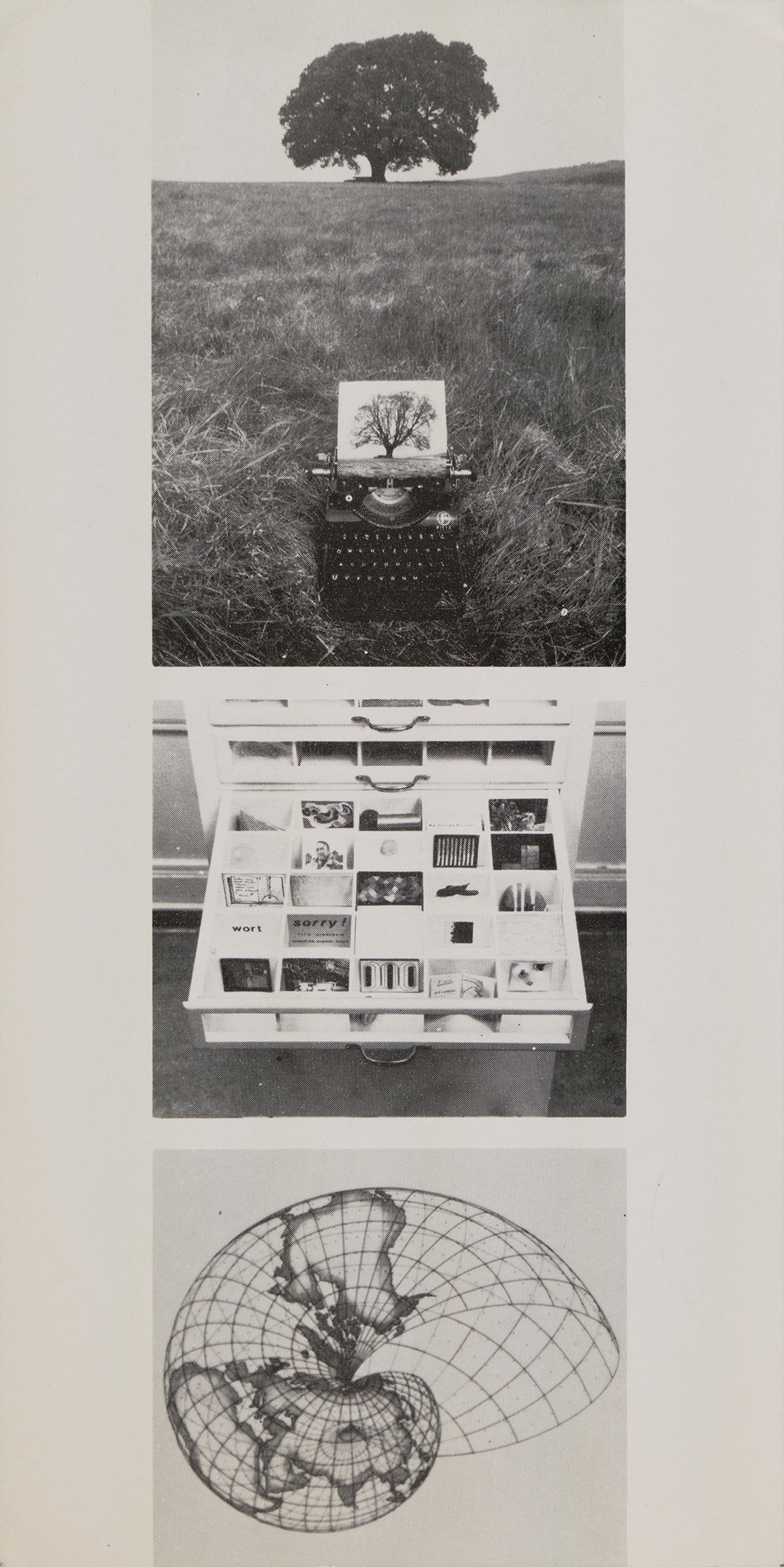 <p><em>The Museum of Drawers</em>, exhibition flyer, ICA London (1979)<br />
[GREE/4/107]</p>