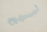 *Untitled*, abstract watercolor study