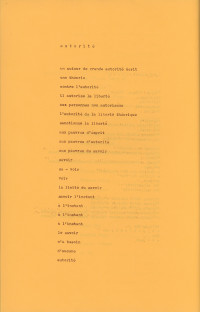 *Tune in to Reality!* (1974), *authorité*
[GREE/2/026]
<br>