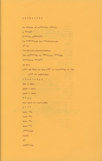 *Tune in to Reality!* (1974), *authority*
[GREE/2/026]
<br>