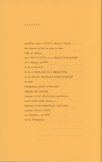 *Tune in to Reality!* (1974), *capital*
[GREE/2/026]
<br>